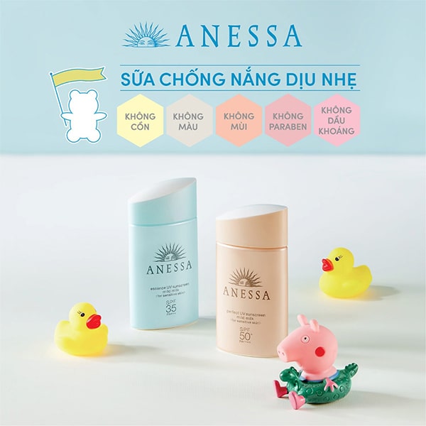 Kem chống nắng cho da nhạy cảm Anessa 